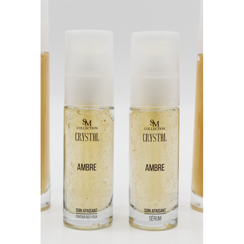 Crème de nuit à la poudre d'ambre 100% naturelle 50ml 100% naturelle SM collection CRYSTAL