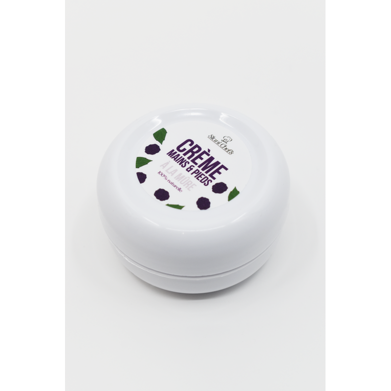 Crème mains et pieds à la mûre - 50 ml 100% naturelle - Format voyage Stani chef\'s