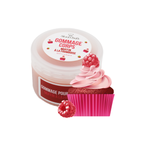 Gommage corps - muffin à la framboise - 100ml 100% naturel Stani chef\'s
