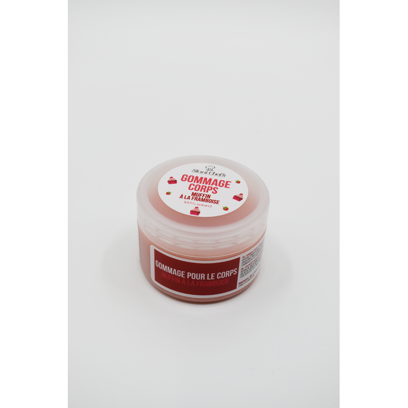 Gommage corps - muffin à la framboise - 100ml 100% naturel Stani chef\'s