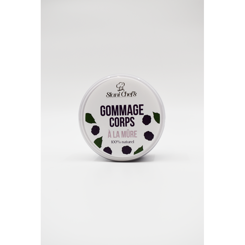 Gommage corps à la mûre - 200ml 100% naturel Stani chef\'s