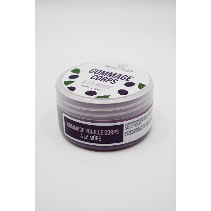 Gommage corps à la mûre - 200ml 100% naturel Stani chef\'s