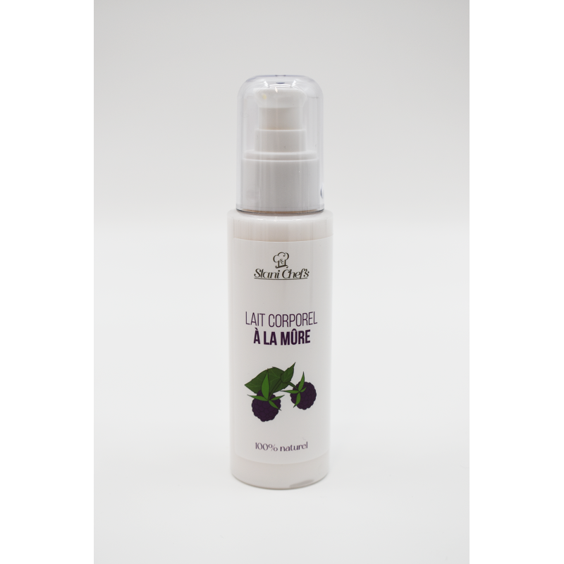 Lait corps hydratant à la mûre - 100ml 100% naturel Stani chef\'s