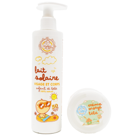 Lait solaire pour enfant et bébé SPF50+ - 250ml 100% naturel Mother and baby
