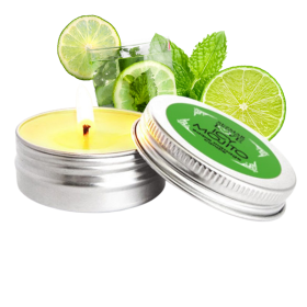 Bougie de massage Mojito 30ml 100% naturelle Sezmar Love