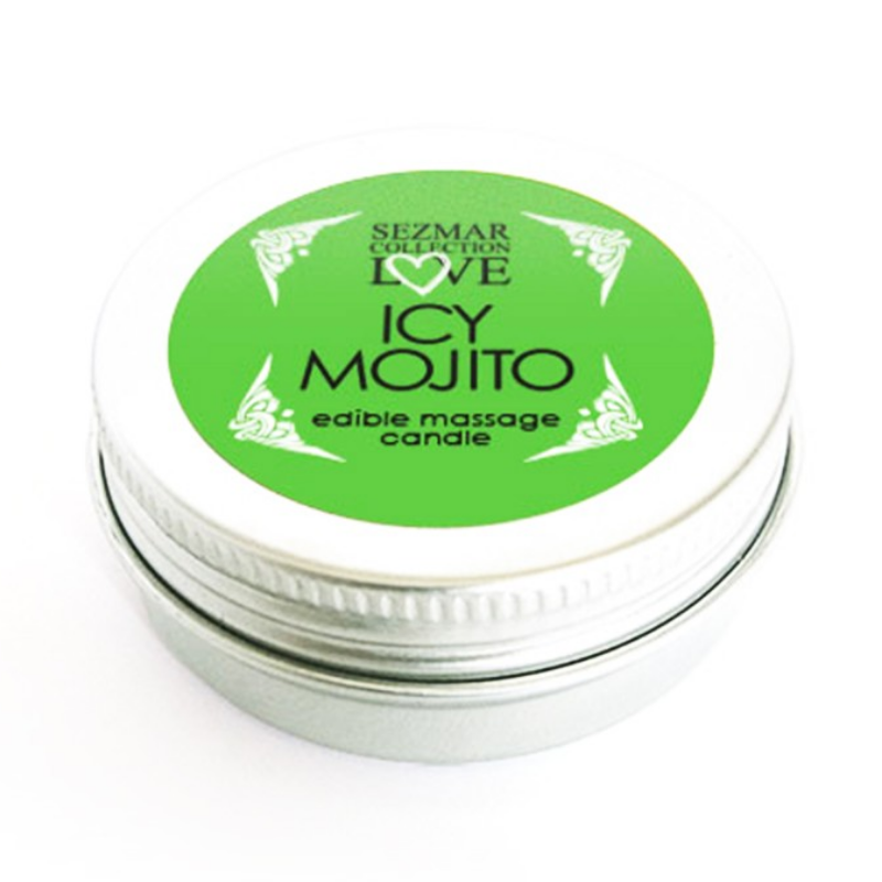 Bougie de massage Mojito 30ml 100% naturelle Sezmar Love