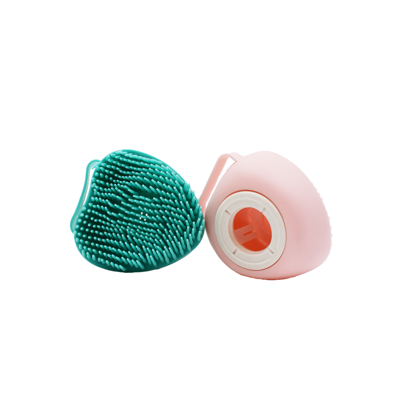 Brosse de bain pour chien - Rose Cosmétique naturel