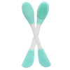 Spatule & brosse visage à double face bleue Cosmétique naturel