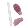 Spatule & brosse visage à double face rose Cosmétique naturel