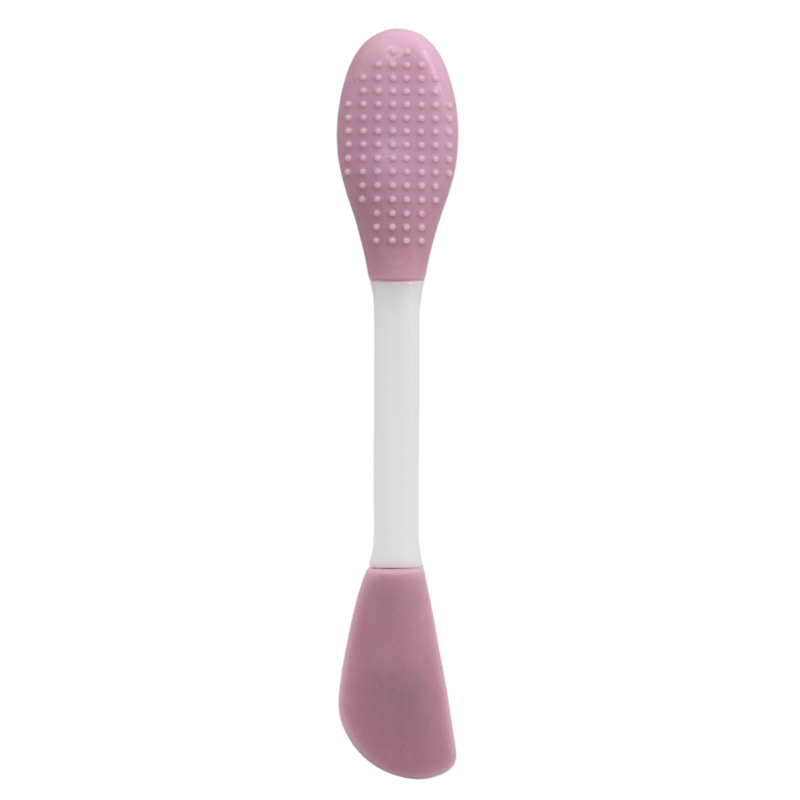 Spatule & brosse visage à double face rose Cosmétique naturel