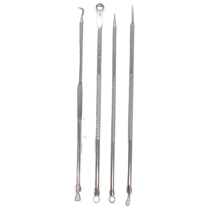 Kit de 4 extracteurs boutons et comédons + boitier Cosmétique naturel