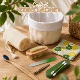 Coffret Zéro Déchet Visage & Corps – Accessoires Éco-responsables Cosmétique naturel