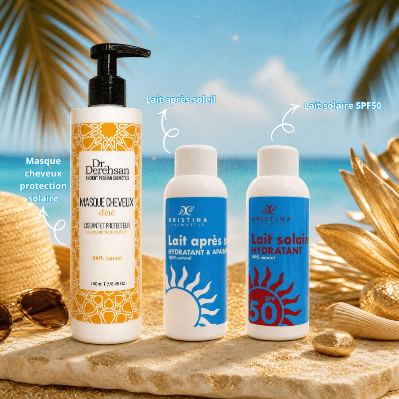 Coffret Été Premium – Visage, Corps & Cheveux 100 % Naturel Cosmétique naturel